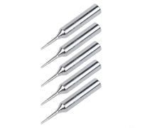 Lot de 5 pointes de fer à souder en alliage de cuivre 900M-T pour soudure de précision, correction de pontage et soudure à la traînée (900M-T-1C)