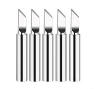 Lot de 5 pointes de fer à souder en alliage de cuivre 900M-T pour soudure de précision, correction de pontage et soudure à la traînée (900M-T-K)