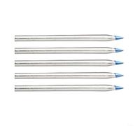 Lot de 5 pointes de fer à souder multi-puissance, 30 W à 150 W, accessoires de soudure en cuivre bleu pour applications de chaleur externe (5 pièces, 30 W)