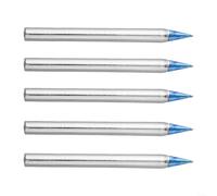 Lot de 5 pointes de fer à souder multi-puissance, 30 W à 150 W, accessoires de soudure en cuivre bleu pour applications de chaleur externe (5 pièces, 60 W)