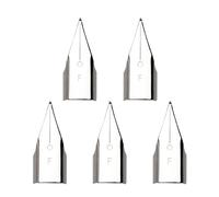 Lot De 5 Pointes De Remplacement Pour Stylo,0.38/0.5mm,Ef/F,Droites,Accessoires De Réparation Pour Bureau,École,Maison - Type 0.5mm