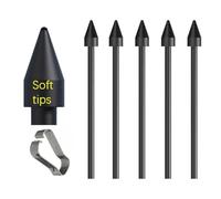 Lot de 5 pointes souples OEM pour Tab S7/S7 FE (noir)