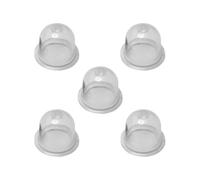 Lot de 5 poires d'amorçage de carburateur de Rechange for tronçonneuse et débroussailleuse. Poire d'amorçage Transparente for carburateur à Bulles d'huile.