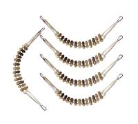 Lot de 5 ponts balançoires en bois pour exercices et loisirs