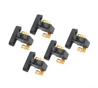 Lot de 5 porte-balais de carbone pour générateurs de 2 à 3 kW et 5 à 8 kW - Compatible avec les modèles Centurion, 168F/188F - Noir, trou de montage 6.0(5-8 KW)