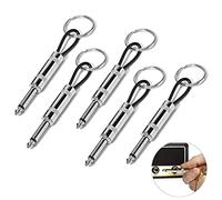 Lot de 5 Porte-Clés mural Métal Guitare Keychain Porte-Clés Mural pour Guitare Marshall Jack Rack