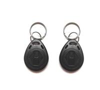 Lot de 5 porte-clés RFID 125 kHz inscriptibles T5577 universels (carte vierge sans données)