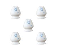Lot de 5 porte-fouets en céramique pour cérémonie du thé japonaise traditionnelle Style C