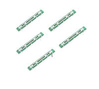 Lot de 5 potentiomètres à glissière droite for mélangeur/fader, résistances variables B103 10 kΩ 75 mm, fader double canal