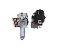 Lot de 5 potentiomètres de volume audio RD16 type B100K, demi-axe 25, avec interrupteur