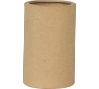Lot de 5 pots à crayons cylindres en carton à décorer