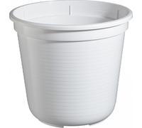 lot de 5 pots de fleurs standard 45 cm ronds en plastique paquet économique