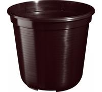 lot de 5 pots de fleurs standard 45 cm ronds en plastique paquet économique