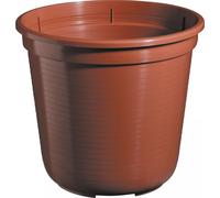 lot de 5 pots de fleurs standard 45 cm ronds en plastique paquet économique