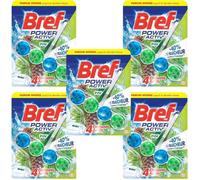 Lot de 5 Powers Activ Pin - Bloc WC (50g) - Produit Nettoyant Détartrant toilettes