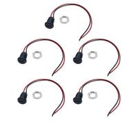 Lot de 5 prises de charge de type C femelle 2 broches USB avec connecteur étanche