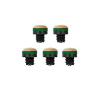 Lot de 5 procédés à vis plastique diamètre 12mm pour queue de billard.
