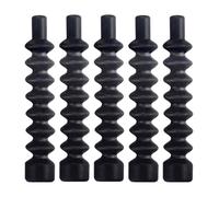 Lot de 5 protecteurs de câble de disque de vélo | Housses anti-poussière et manchons de rembourrage en caoutchouc | Tuyaux étanches absorbant les chocs pour VTT et vélos de route