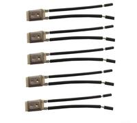 Lot de 5 protecteurs thermiques de moteur, interrupteur de température normalement fermé avec réinitialisation automatique pour appareils ménagers et machines à fruits de mer (17AM027-100C)