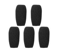 Lot de 5 protections contre le vent pour microphone, casque de bureau, micro-écouteurs, petites housses de microphone en mousse, protection contre le vent