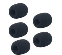 Lot de 5 protections de microphone de conférence en mousse pour réduction du bruit pour un son professionnel