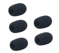 Lot de 5 protections de microphone de conférence en mousse pour réduction du bruit pour un son professionnel