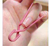Lot de 5 protections de vernis à ongles, clips de protection anti-fuite, outils de coupe des ongles (rose, 5)