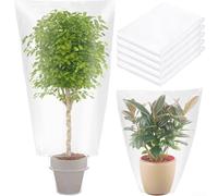 Lot de 5 protections d'hiver pour plantes pour une utilisation en extérieur dans les jardins, serres et terrasses pour protéger les plantes des températures glaciales (50 x 60 cm)