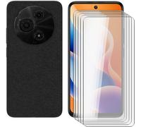 Lot De 5 Protections Écran En Verre Trempé 9h Pour Tcl 605 6,67 Pouces ¿ Antirayures, Antichoc, Ultra-Transparent, Pose Facile