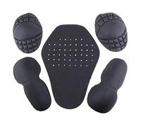 Lot de 5 protections pour moto, épaule, coude, dos