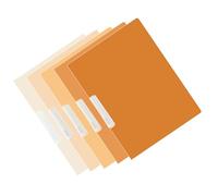 Lot de 5 protège-documents avec ouverture latérale - Capacité de 50 feuilles