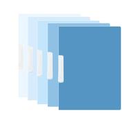 Lot de 5 protège-documents avec ouverture latérale - Capacité de 50 feuilles