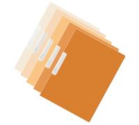 Lot de 5 protège-documents avec ouverture latérale - Capacité de 50 feuilles - Couvertures de rapports - Dossier rotatif