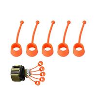 Lot de 5 protège-doigts élastiques en silicone pour muscler les doigts et les mains - Pour bassiste, guitariste