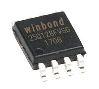 Lot de 5 puces mémoire flash W25Q128FVSIG 16 Mo SOP-8