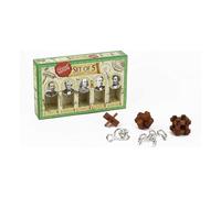 Lot de 5 puzzles en m tal et bois Great Mens Minds