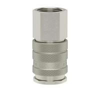 Lot de 5 raccords à air comprimé ESIG 12 I Raccord industriel à fermeture rapide pneumatique G 1/2" filetage intérieur DN 10