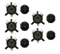 Lot de 5 raccords de base pour thermostat de bouilloire électrique - Coupleur assorti supérieur et inférieur pour bases de bouilloire à chauffage rapide, contrôle précis de la température et