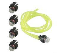 Lot de 5 raccords de conduite de carburant à clipser pour ampoule d'amorçage et pompe pour carburateur 683974 dans les tondeuses à gazon et les tronçonneuses