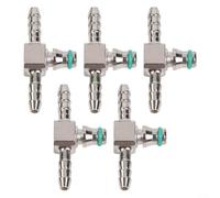 Lot de 5 raccords de retour d'huile pour tuyau d'injecteur Bosch 110 avec clapet anti-retour (D)