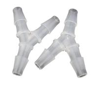 Lot de 5 raccords en T de type Y (4,5-7-4,5 mm) en plastique PP, for tuyaux d'aération d'aquarium et pompes à air. Dimensions : 7,9 mm, 0,5 mm, 11,1 mm, 12 mm, 14,2 mm et 15,8 mm.(7.9mm Pagoda)