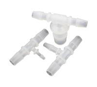 Lot de 5 raccords en T réducteurs en PP de 8 à 20 mm (10 mm vers 4-20 mm) for tuyaux d'aération, pompes à air et tubes d'aération d'aquarium.(10-14-10)