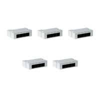Lot de 5 rallonges PoE 1 à 3 ports passifs en cascade IEEE802.3Af pour port IP d'extension de transmission pour commutateur PoE NVR IP