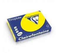 Lot de 5 Ramette de 250 feuilles de papier Trophée jaune soleil, A4, 120 g/m²