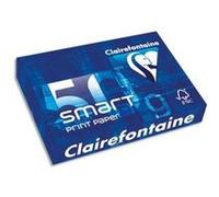 Lot de 5 Ramettes de 500 feuilles papier blanc SMART CLAIRALFA 60 grammes format A4 1929 Blanc G