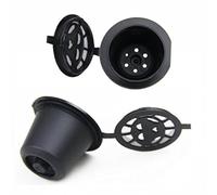 Lot de 5 Recharge pour tasse à café capsule rechargeable réutilisable pour machine Nespresso