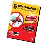 Lot de 5 recharges pour piège à mouches Master Trap