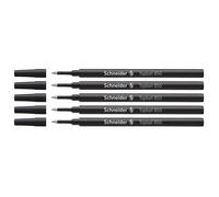 Lot de 5 Recharges pour roller Topball 850 05 Noir - SCHNEIDER - Roller - Fine - Noir