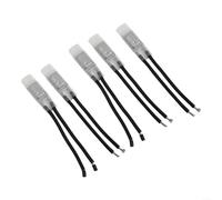 Lot de 5 régulateurs de température du moteur 17AM KSD9700 Series Thermostat à réinitialisation automatique pour applications de charge résistive (17AM019-60C)