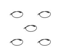 Lot de 5 régulateurs haute pression de plongée, tuyau de gonflage de tuyau de plongée, 65 cm